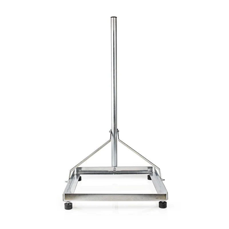 Balkonstandaard voor Satellietschotel Mast Lengte: 1.00m - Maximale schotelgrootte: 90.0 cm - Staal