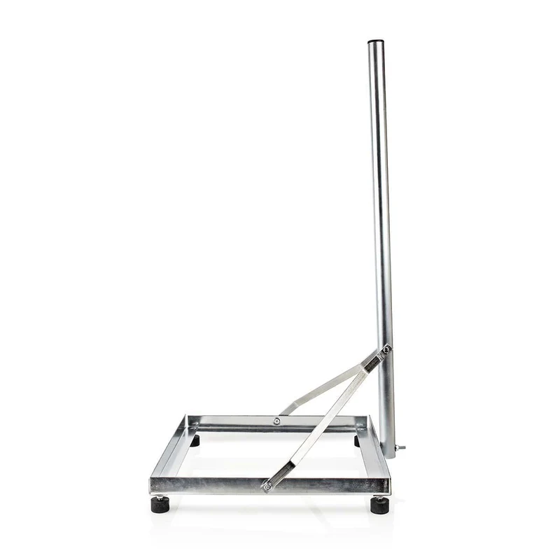 Balkonstandaard voor Satellietschotel Mast Lengte: 1.00m - Maximale schotelgrootte: 90.0 cm - Staal