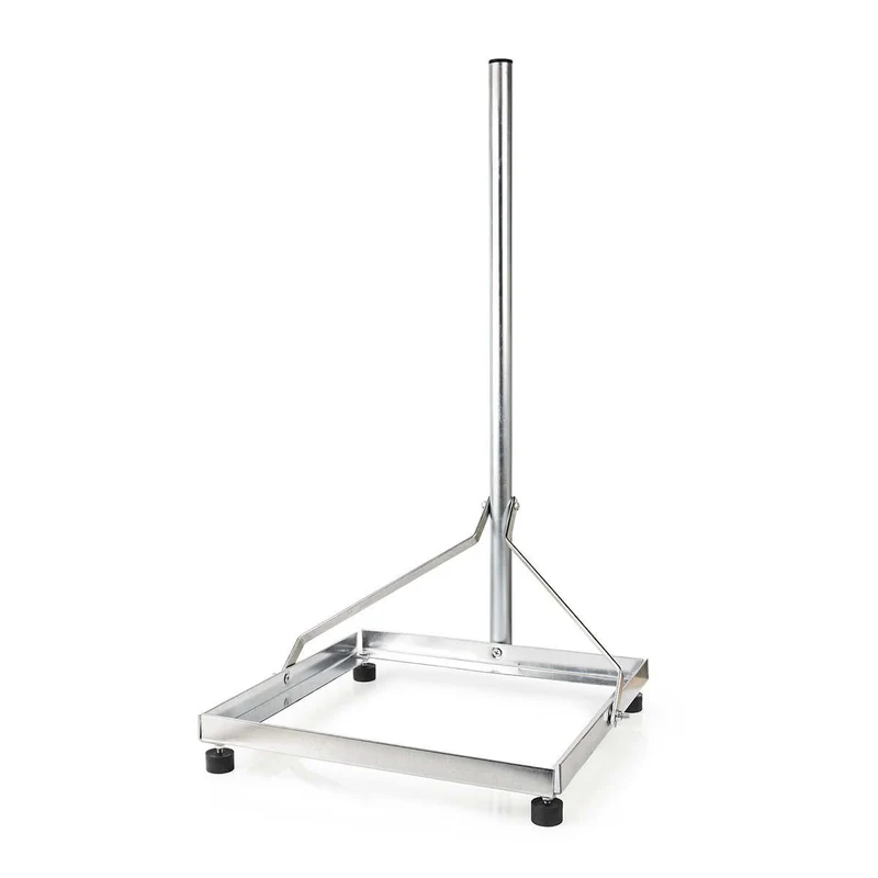 Balkonstandaard voor Satellietschotel Mast Lengte: 1.00m - Maximale schotelgrootte: 90.0 cm - Staal