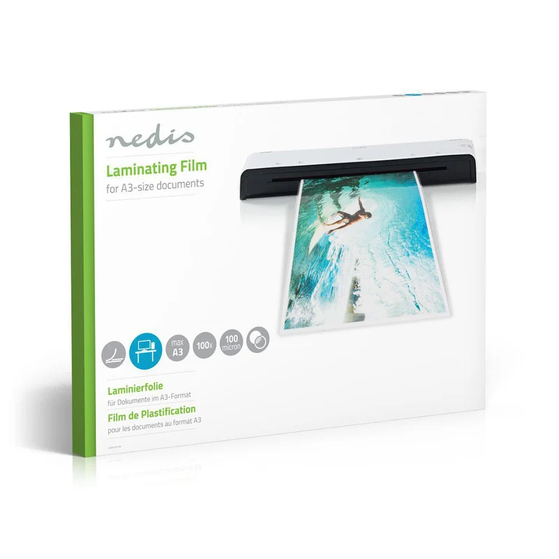 Lamineerhoes Dikte: 100 µm - Verpakt per: 100 Stuks - PET