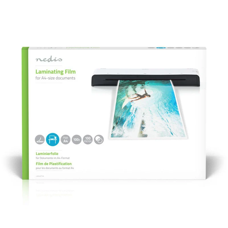 Lamineerhoes Dikte: 100 µm - Verpakt per: 100 Stuks - PET