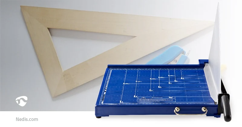 Papiersnijmachine Max. snijden maat: 297 x 420 mm - Soort mes: Metaal - Metaal