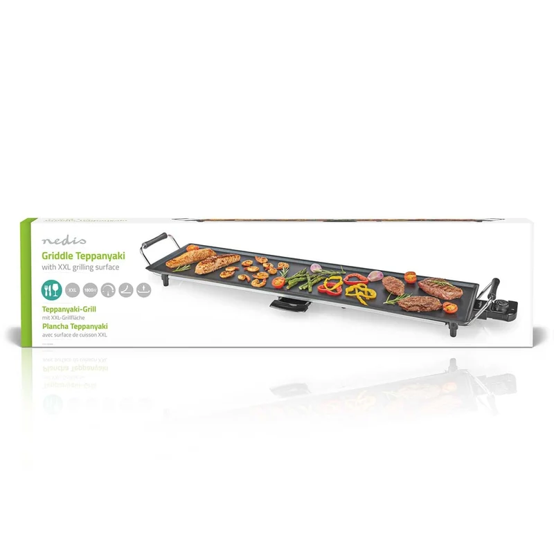 Teppanyaki Tafelgrill 5 Warmte Standen