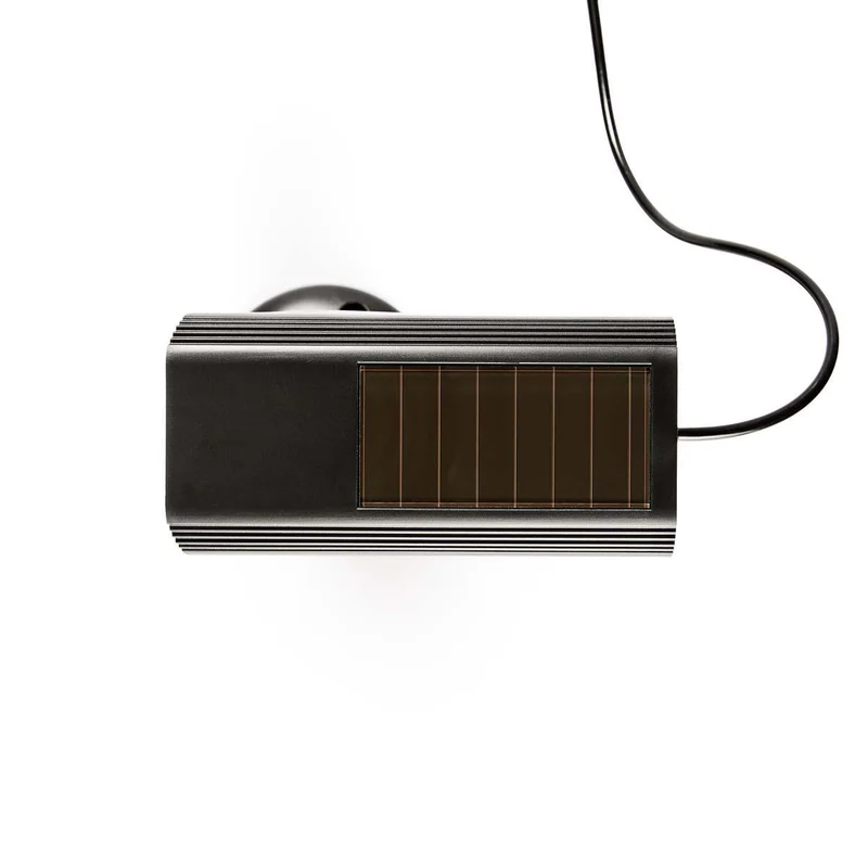 Dummy Beveiligingscamera Bullet - IP44 - Batterij Gevoed / Solar Powered