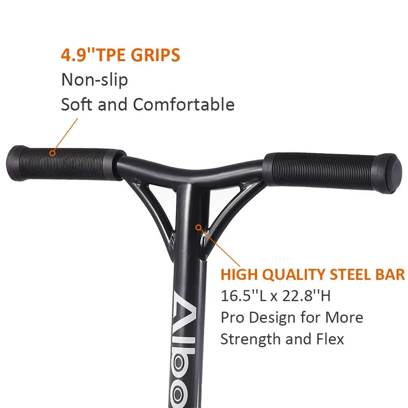 Albott Pro Stunt Scooter, Black