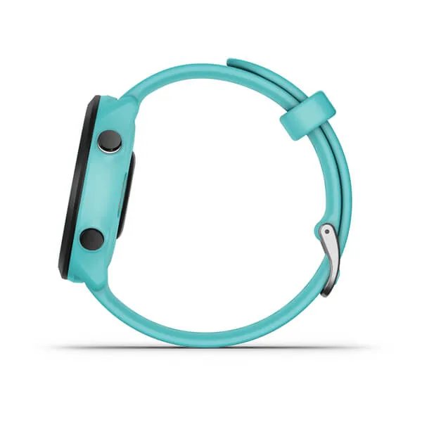 Garmin Forerunner 55 42mm MIP Sports Watch, Aqua Green
