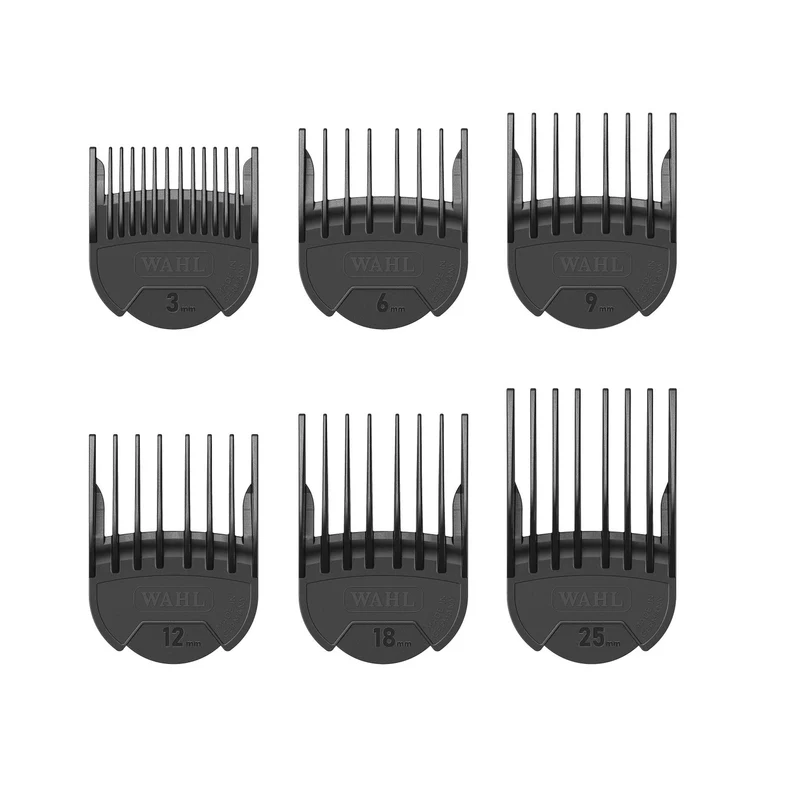 Wahl Distanskam Set 3, 6, 9, 12, 18 & 25 mm