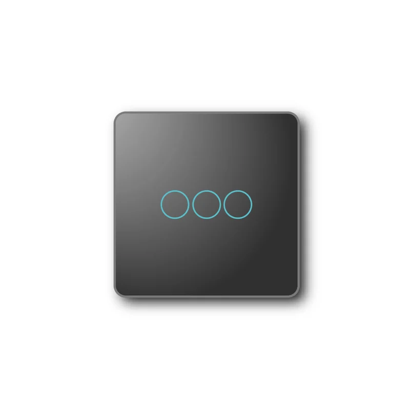 Smartify vPRO Comando de Cenários 3 Botões (9 Cenários) Zigbee Preto - SYPC03ZBPR