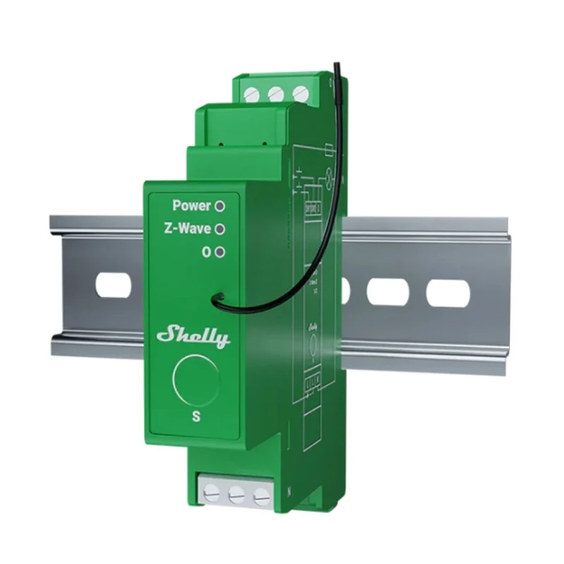 Shelly Qubino Wave PRO Dimmer 1PM - Shelly Z-Wave 1 PM