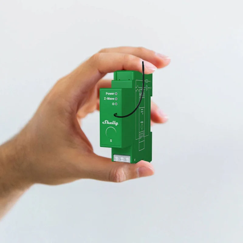 Shelly Qubino Wave PRO Dimmer 1PM - Shelly Z-Wave 1 PM