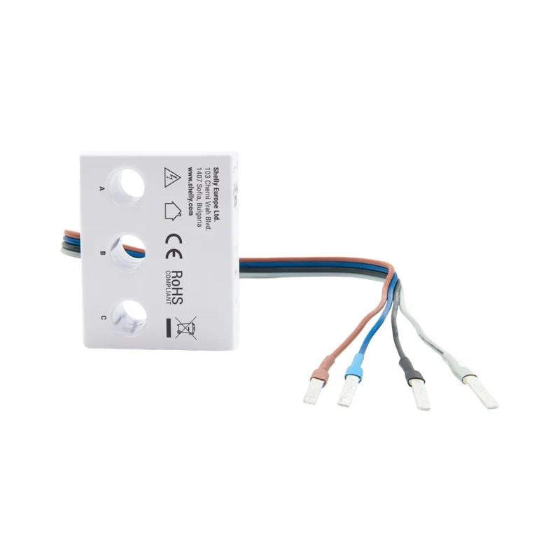 Shelly Medidor de Consumo Trifásico WiFi c/ 3 TC's e Fios - Shelly 3EM-63W Gen3