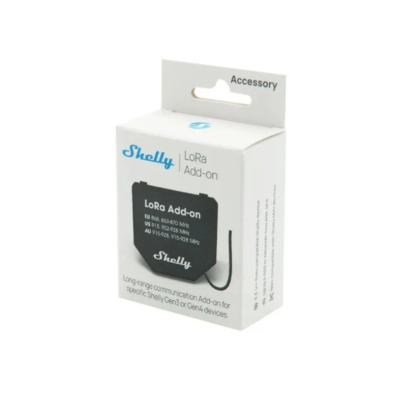 Shelly Módulo de Comunicação LoRa Add-On (até 5 km)