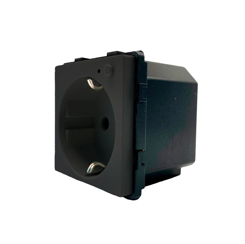 Smartify vPRO Módulo Tomada Inteligente Wifi c/ Medidor de Energia Preto - SYPMTEWFPR