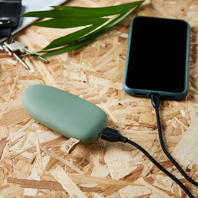GreyLime Power Stone ll, 5.200 mAh powerbank, Grøn