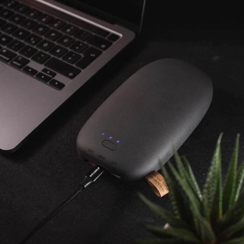 GreyLime Power Stone ll, 20.000 mAh Powerbank USB-C PD 30W & USB-A, Sort