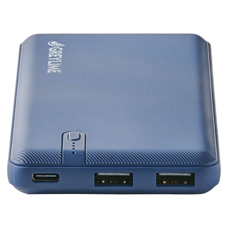 GreyLime OCEAN 10.000 mAh powerbank, 2 x USB-A output, Deep Blue