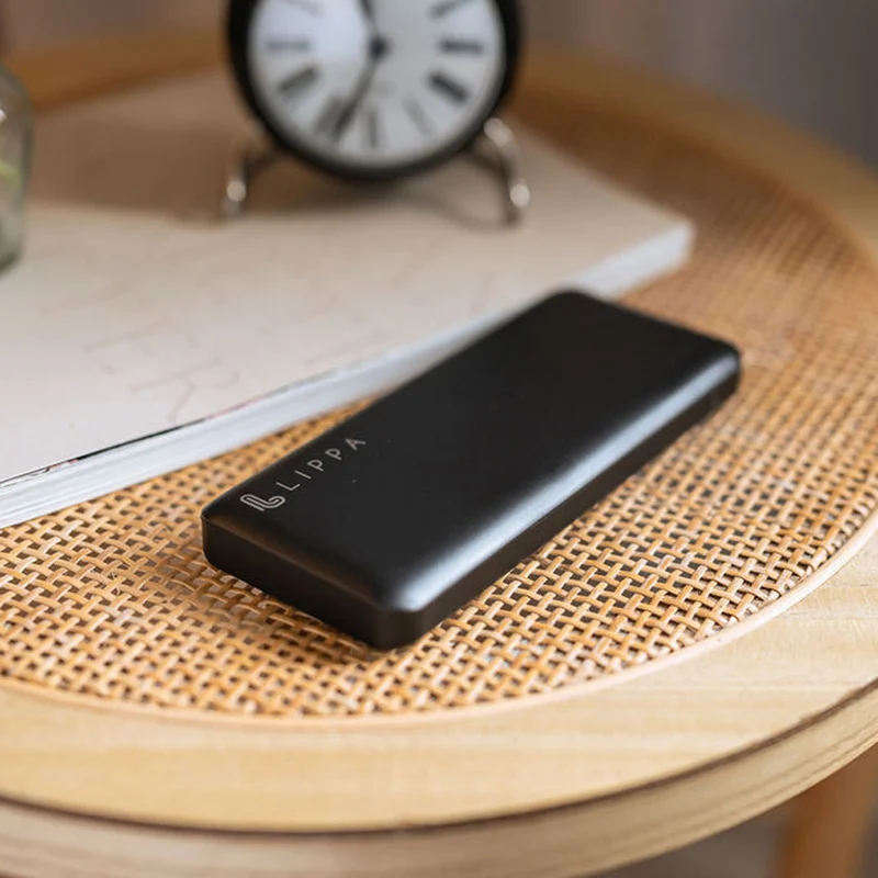 Lippa 26.800 mAh powerbank 65W USB-C PD og QC output, Sort