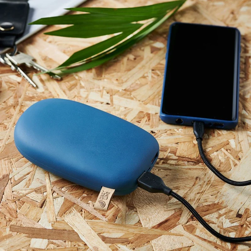 GreyLime Power Stone ll 10.400 mAh, USB-C PD og USB-A, Blå