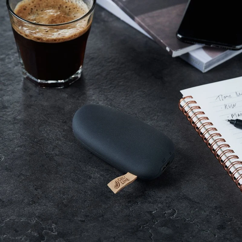 GreyLime Power Stone ll, 5.200 mAh powerbank, Sort