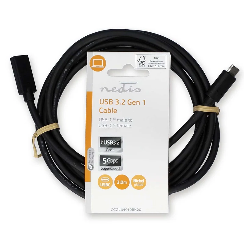USB-Kabel USB 3.2 Gen 1 - USB-C™ Male - USB-C™ Female