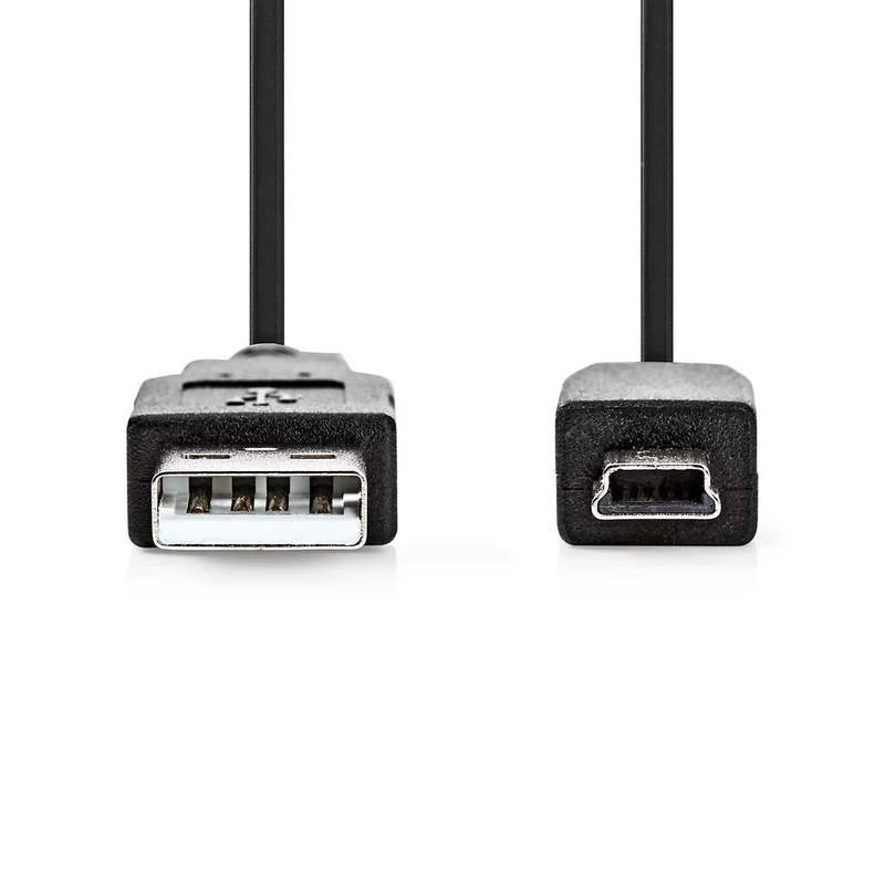 USB-Kabel USB 2.0 - USB-A Male - USB Mini-B 5-Pins Male