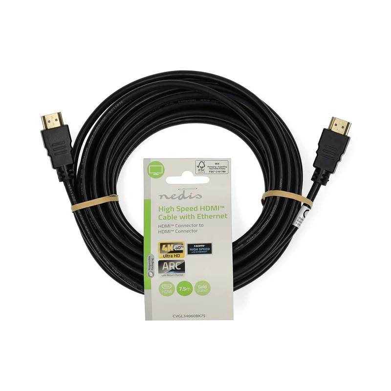 High Speed HDMI™-Kabel met Ethernet HDMI™ Connector - HDMI™ Connector - 4K@60Hz