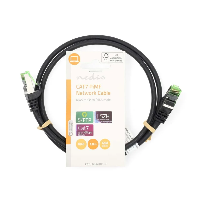 CAT7 Netwerkkabel S/FTP - RJ45 Male - RJ45 Male