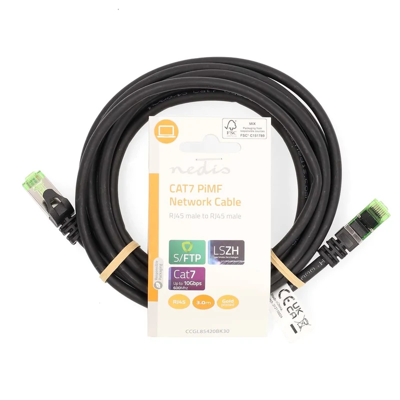 CAT7 Netwerkkabel S/FTP - RJ45 Male - RJ45 Male