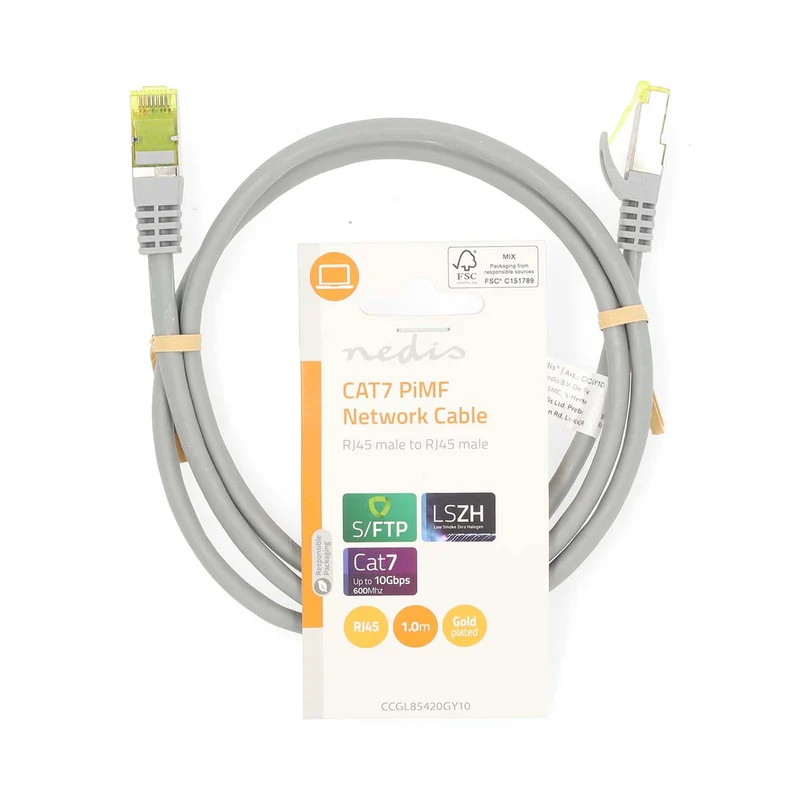 CAT7 Netwerkkabel S/FTP - RJ45 Male - RJ45 Male