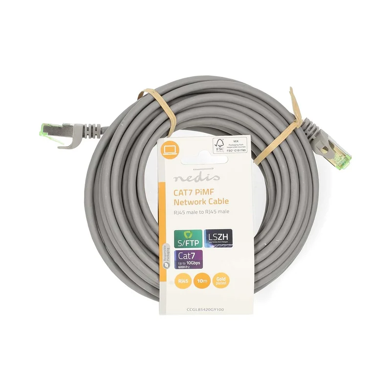 CAT7 Netwerkkabel S/FTP - RJ45 Male - RJ45 Male