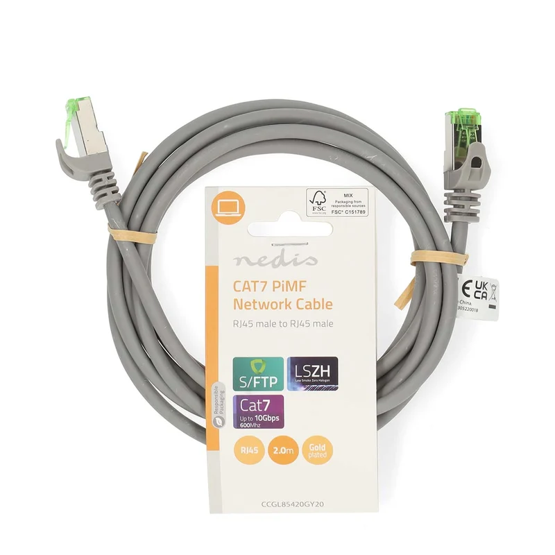CAT7 Netwerkkabel S/FTP - RJ45 Male - RJ45 Male