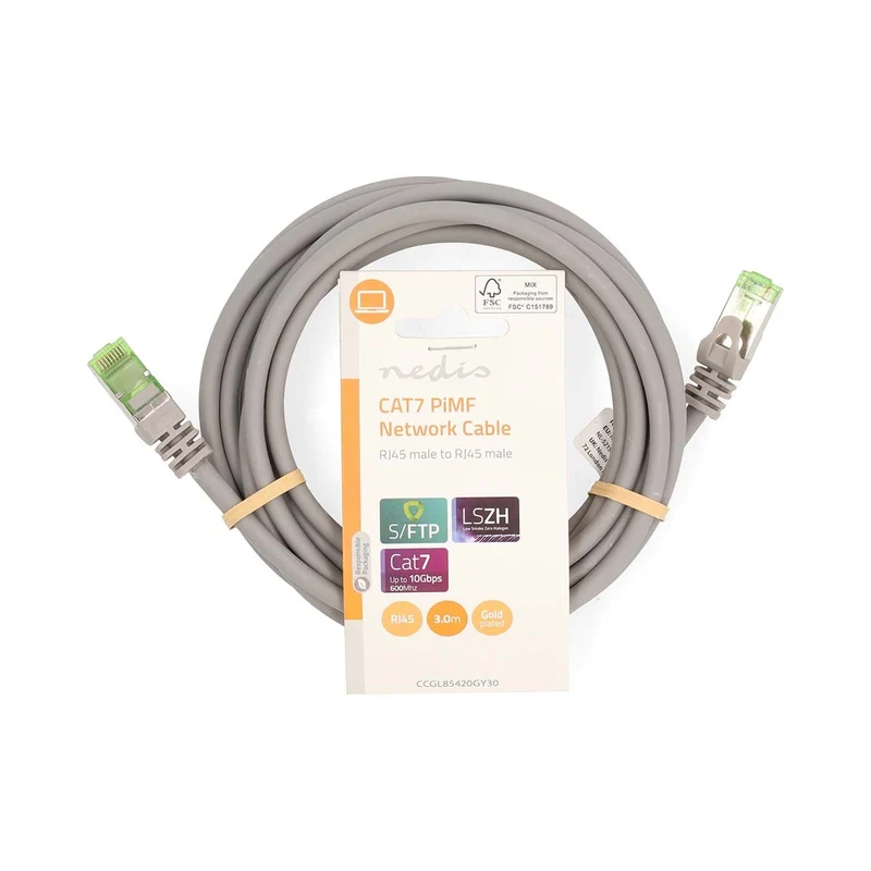 CAT7 Netwerkkabel S/FTP - RJ45 Male - RJ45 Male