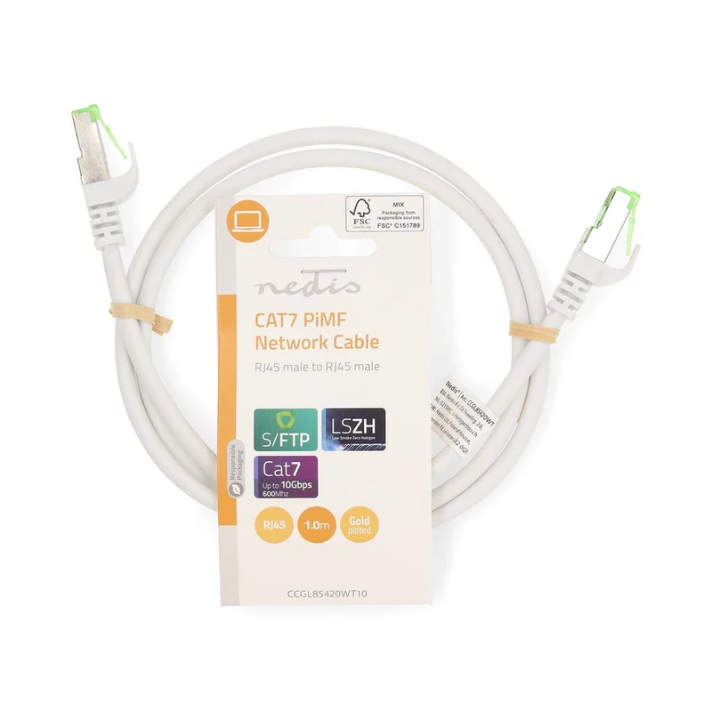 CAT7 Netwerkkabel S/FTP - RJ45 Male - RJ45 Male