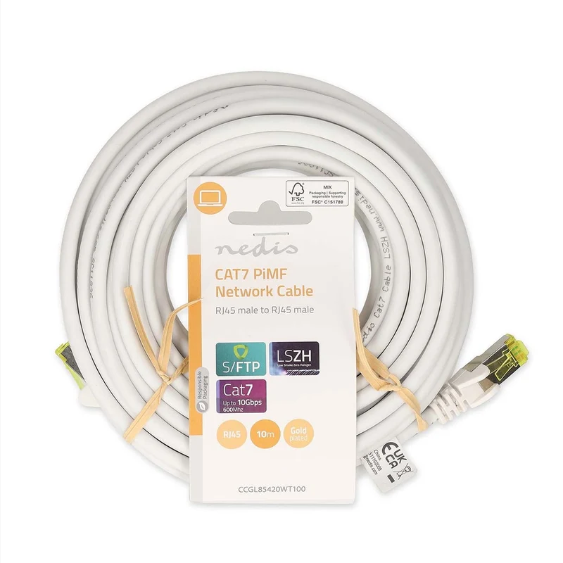 CAT7 Netwerkkabel S/FTP - RJ45 Male - RJ45 Male