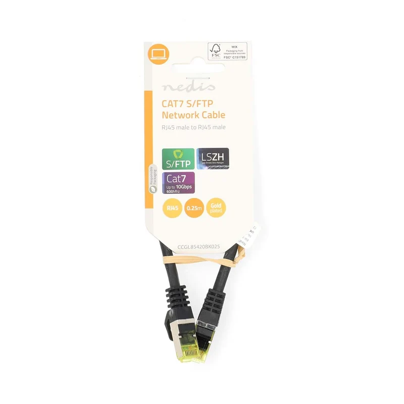 CAT7 Netwerkkabel S/FTP - RJ45 Male - RJ45 Male