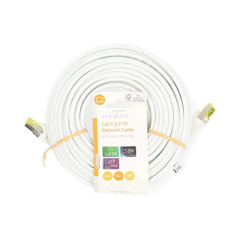 CAT7 Netwerkkabel S/FTP - RJ45 Male - RJ45 Male