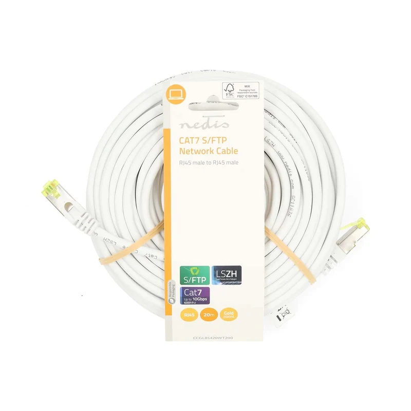CAT7 Netwerkkabel S/FTP - RJ45 Male - RJ45 Male