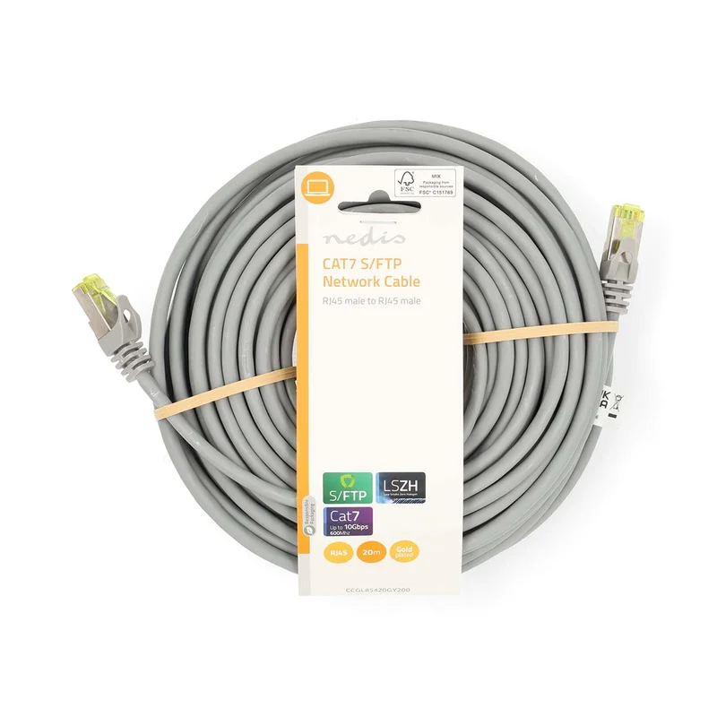 CAT7 Netwerkkabel S/FTP - RJ45 Male - RJ45 Male