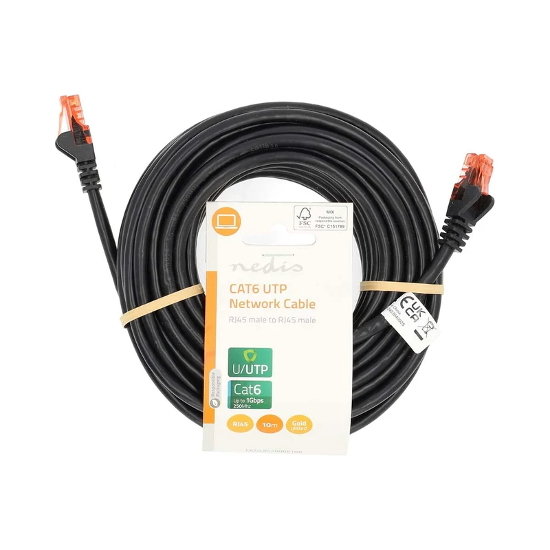 CAT6 Netwerkkabel RJ45 Male - RJ45 Male - U/UTP