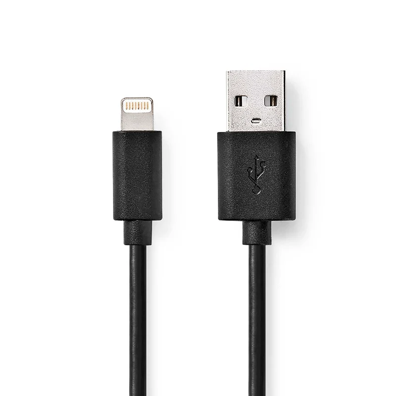 Lightning Kabel USB 2.0 - Apple Lightning 8-Pins - USB-A Male