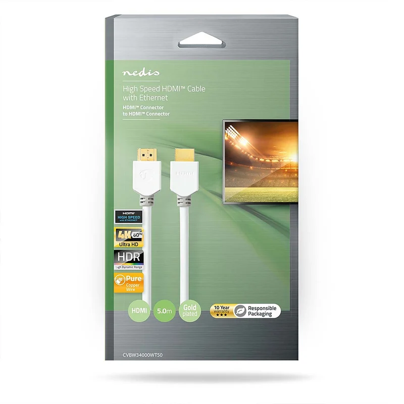 High Speed HDMI™-Kabel met Ethernet HDMI™ Connector - HDMI™ Connector - 4K@60Hz