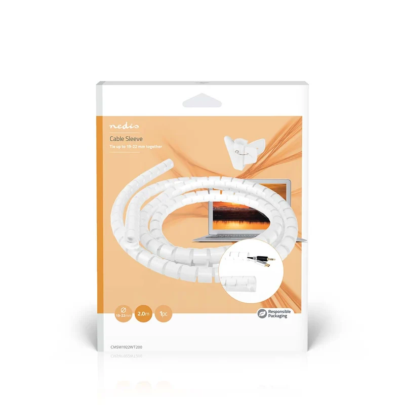 Kabelmanagement Spiraalvormige sleeve - 1 Stuks - PE