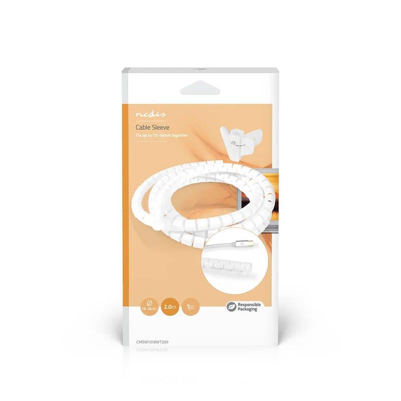 Kabelmanagement Spiraalvormige sleeve - 1 Stuks - PE