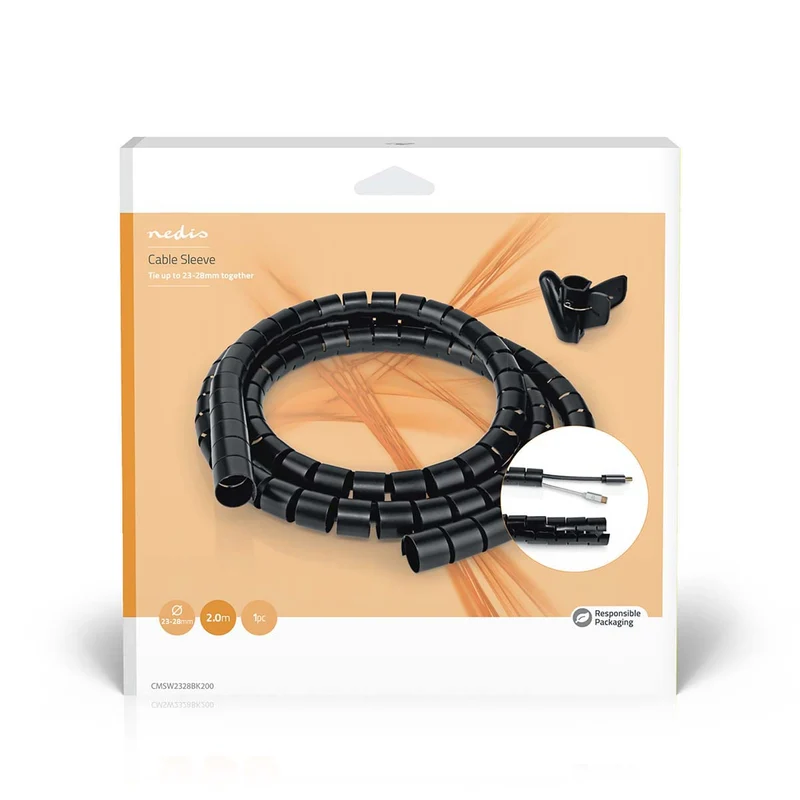 Kabelmanagement Spiraalvormige sleeve - 1 Stuks - PE