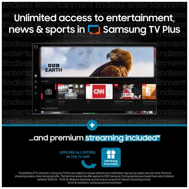 Samsung 75" Q7F 4K QLED Smart TV (2025)