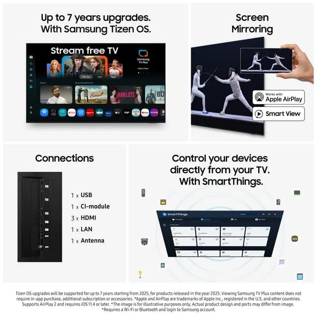 Samsung 75" Q7F 4K QLED Smart TV (2025)