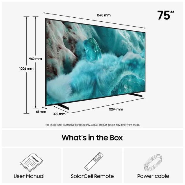 Samsung 75" Q7F 4K QLED Smart TV (2025)