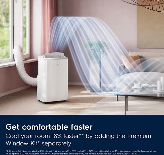 Electrolux Comfort 600 EXP40U339CW Portable Air Conditioner