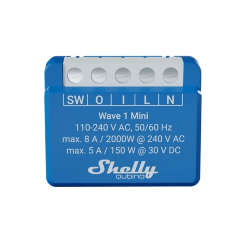 Shelly Qubino Z-Wave 1 Mini - Módulo Z-Wave
