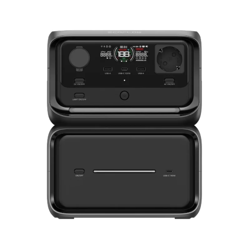 Ecoflow River 3 Max Plus - Gerador portátil Inteligente 858Wh